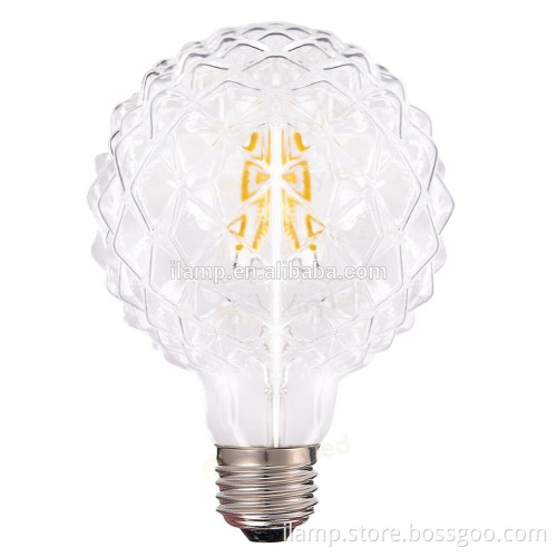 ilamptech New products 2016 6W 110V/220V Glass Housing globe led light bulbs with CE & RoHS